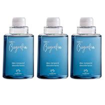 Kit Deo Corporal Refil Biografia Masculino 100ml (3 unid)- Natura