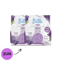 Kit Depil Bella Cera Confete Lavanda 250g 2/Un
