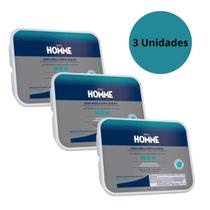 Kit Depil Bella Cera Depilatória em Barra Men 1kg 3 Unidades Kit Depil Bella Cera Depilatória em Barra Men 1kg 3 Unidades