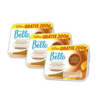 Kit Depil Bella Cera Própolis e Mel 1kg - 3 unidades Kit Depil Bella Cera Própolis e Mel 1kg - 3 unidades
