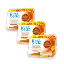 Kit Depil Bella Cera Própolis e Mel 1kg - 3 unidades Kit Depil Bella Cera Própolis e Mel 1kg - 3 unidades