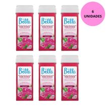 Kit Depil Bella Cera Roll-on Pink Pitaya 6 Unidades
