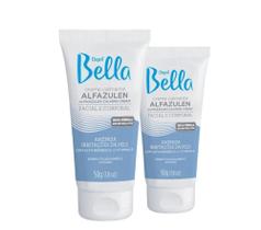 Kit Depil Bella Creme Calmante Alfazulen 2 Unidades De 50g Cada