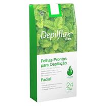Kit Depilação Folhas Prontas Facial Cera Depilatória Depilflax - Escolha O Seu Kit Depilação Folhas Prontas Facial Cera Depilatória Depilflax - Escolha O Seu
