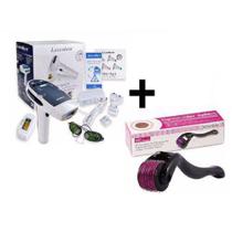 Kit Depilador a LASER pro Light e Dermaroller Esfoliador de Pele