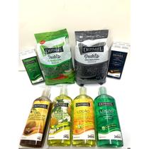 Kit Depimiel Depilação - Cera Em Pérola, Roll-on, Gel pós, Gel esfoliante, loção Pós e Loção Pré 2360g