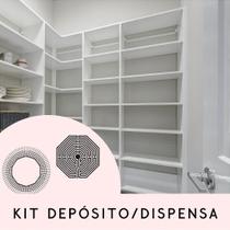Kit Depósito ou Dispensa. Kit Depósito ou Dispensa.