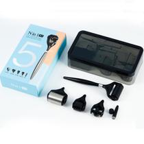 Kit Derma Roller Xyemao 5 em 1 com microagulha e rolo de gelo de 0,3 mm