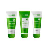 Kit Dermachem Anti Acne e Oleosidade 3 Itens: Seca Espinhas + Remove Cravos - Skincare Pele Oleosa