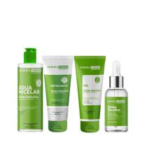 Kit Dermachem Anti Oleosidade Micelar 250ml + Esfo 100ml + Gel 100ml + Sérum 30ml