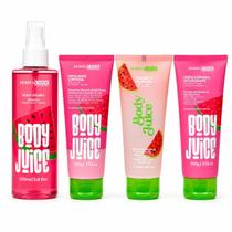 Kit Dermachem Body Juice Linha Completa 4 Itens Fragrâncias:Melancia Kit Dermachem Body Juice Linha Completa 4 Itens Fragrâncias:Melancia
