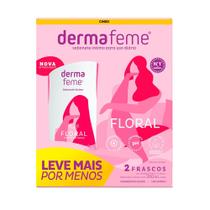 Kit Dermafeme Floral 2 unidades 200ml Kit Dermafeme Floral 2 unidades 200ml