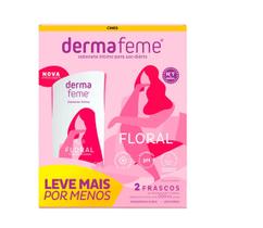 Kit Dermafeme Sabonete Íntimo 2x200 ml Floral Cimed