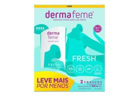 Kit Dermafeme Sabonete Íntimo 2x200 ml Fresh Cimed
