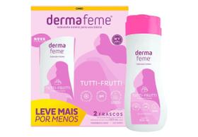 Kit Dermafeme Sabonete Íntimo 2x200 ml Tutti Frutti Cimed Kit Dermafeme Sabonete Íntimo 2x200 ml Tutti Frutti Cimed