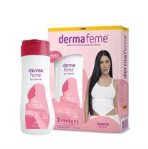 Kit Dermafeme Sabonete Íntimo Floral com 2 Frascos - Cimed Kit Dermafeme Sabonete Íntimo Floral com 2 Frascos - Cimed