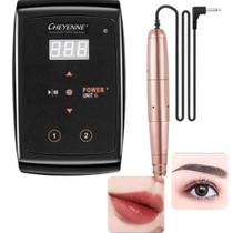 Kit Dermógrafo Completo Cheyene Profissional Micropigmentação