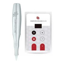 Kit Dermografo Dermomag Pen Preta + Fonte Digital Duo
