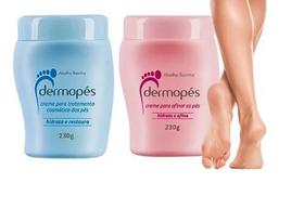 Kit Dermopés Abelha Rainha Hidrata, Restaura e Afina Pés 2x230g Kit Dermopés Abelha Rainha Hidrata, Restaura e Afina Pés 2x230g