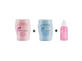 Kit Dermopés Creme Afina 230g+restaura 230g+milagre Pés 30ml