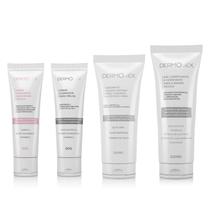 Kit Dermosex Creme Clareador, Creme Hidratante, Sabonete Anal & Lubrificante Íntimo
