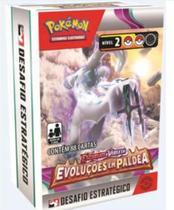 Kit Desafio Estratégico Pokémon Escarlate E Violeta 2 Evolução Em Paldea