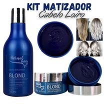 Kit Desamarelador Blond Matizador Cabelo Loiro Natural Hair Kit Desamarelador Blond Matizador Cabelo Loiro Natural Hair
