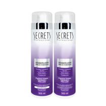 Kit Desamarelador Brilho Poderoso Secrets Shampoo e Condicionador 300ml - Secrets Professional