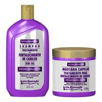 Kit Desamarelador Gota Dourada Com Shampoo e Máscara Kit Desamarelador Gota Dourada Com Shampoo e Máscara