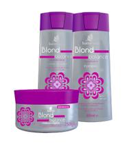 Kit Desamarelador para Cabelos Tingidos de Loiro ou Grisalhos BARROMINAS Blond Balance Completo