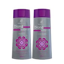 Kit Desamarelador para Cabelos Tingidos de Loiro ou Grisalhos BARROMINAS Blond Balance Shampoo + Condicionador