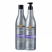 Kit Desamarelador Shampoo + Condicionador Yellow Silver 500 ml