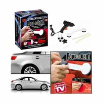 Kit desamassador reparador de lataria carro martelinho de ouro ventosa com aplicador de cola