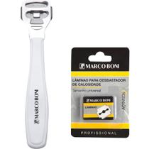 Kit desbastador de calosidades podologia e lamina marco boni