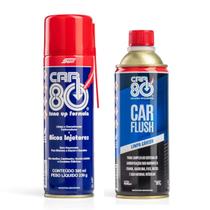 Kit Descarbonizante E Car Flush Limpeza Motor Car80