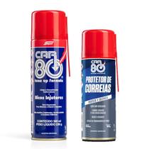 Kit Descarbonizante E Protetor De Correias Spray Car80