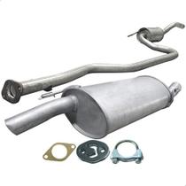 Kit Descarga Abafador+silencioso Fiesta Hatch 1.4 16v 96 99 Kit Descarga Abafador+silencioso Fiesta Hatch 1.4 16v 96 99
