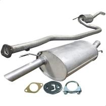 Kit Descarga Abafador + Traseiro Fiesta Hatch 1.4 16v 96 99 Kit Descarga Abafador + Traseiro Fiesta Hatch 1.4 16v 96 99