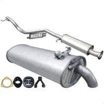 Kit Descarga Abafador + Traseiro Saveiro 1.6 1.8 2.0 97 A 09