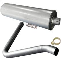 Kit Descarga Silencioso Oco + Tubo Caminhão Mb 2314 89 A 96