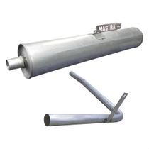 Kit Descarga Silencioso + Tubo Caminhão 708d 708e 71 87 Kit Descarga Silencioso + Tubo Caminhão 708d 708e 71 87