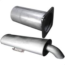 Kit Descarga Tubo C/ Freio Motor + Silencioso 16.170 91 A 00
