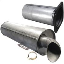 Kit Descarga Tubo + Silencioso Cargo 1722 2422 2428 06 A 11 Kit Descarga Tubo + Silencioso Cargo 1722 2422 2428 06 A 11