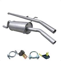 Kit Descarga Tubo + Silencioso Clio Sedan 1.0 8v 1999 2012