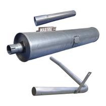 Kit Descarga Tubos + Silencioso Caminhão 608d 608e 1971 A 87 Kit Descarga Tubos + Silencioso Caminhão 608d 608e 1971 A 87