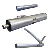 Kit Descarga Tubos + Silencioso Caminhão 608d 608e 71 A 87