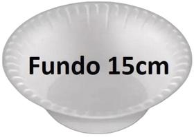 Kit Descartáveis Isopor 25 Potes+25 Cumbucas Festa Junina