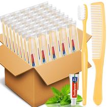 Kit Descartável de Viagem NICEMOVIC com 240 Escovas de Dente Kit Descartável de Viagem NICEMOVIC com 240 Escovas de Dente