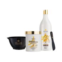 Kit Descoloração Po Descolorante White com Ox 40