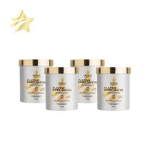 Kit Descoloração Profissional 4 Pó Descolorante Platine White Kit Descoloração Profissional 4 Pó Descolorante Platine White